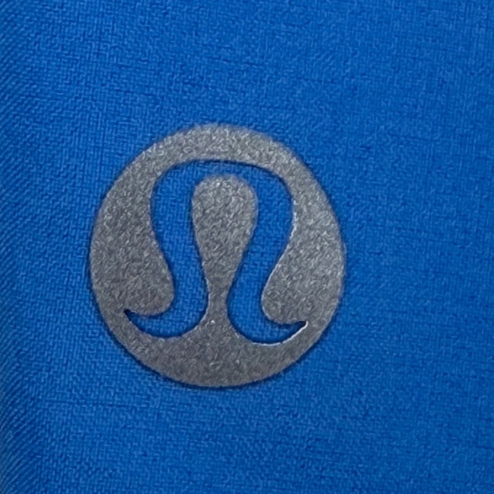 Lululemon Track That Mid-Rise Lined Short 5 Blue Running Shorts LW7CMYS Size 8 - Picture 6 of 8